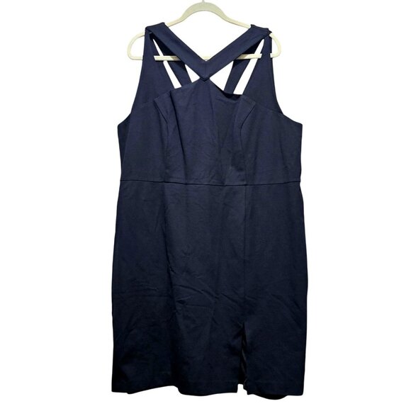 Christian Siriano For Lane Bryant Black Sleeveless Dress 24 - Picture 4 of 12